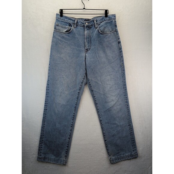 Pepe Jeans ORIGINAL PEPE COMFORT Jeans Y2K Distressed Relaxed Fit Size 36x33 - Picture 1 of 16